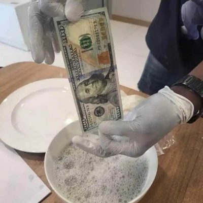 How To Clean Stained Currency Notes